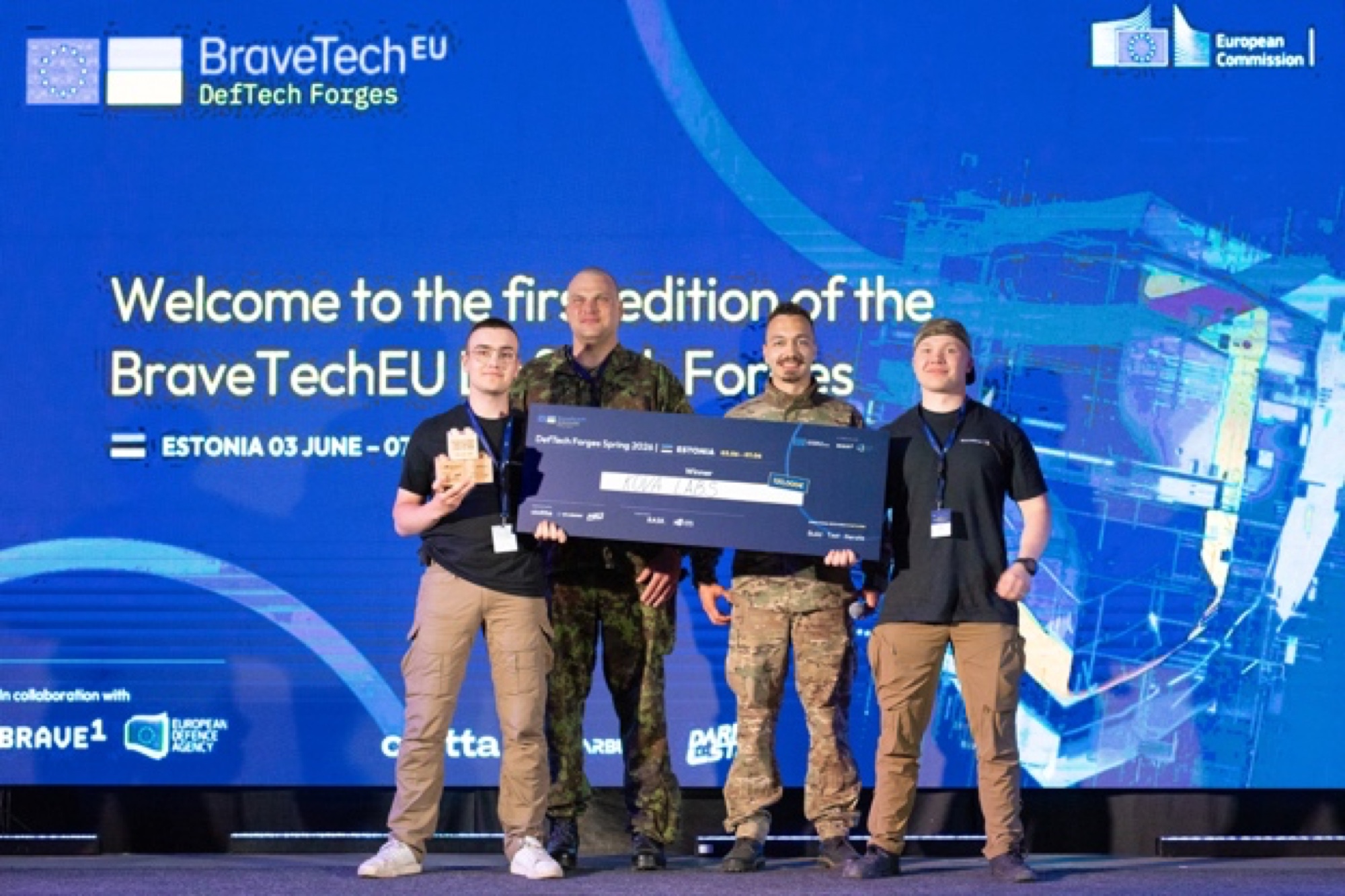 Kova Labs DefTech Forges award ceremony