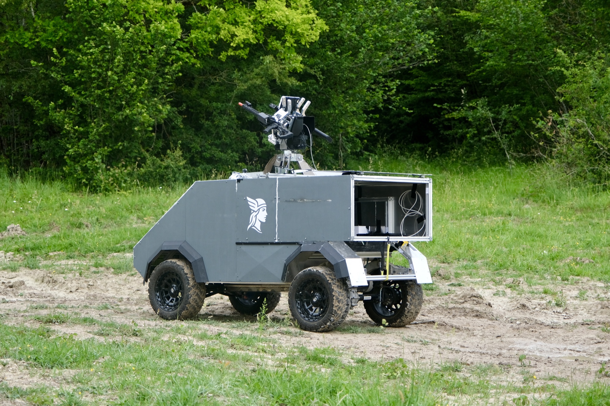 SMÆSH unmanned ground vehicle in field conditions